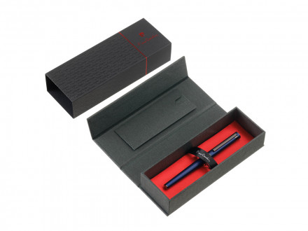 Ручка перьевая Pierre Cardin BRILLANCE, цвет - синий. Упаковка B-1