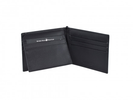 Бумажник С Зажимом мужской Beverly Hills Polo Club, черный