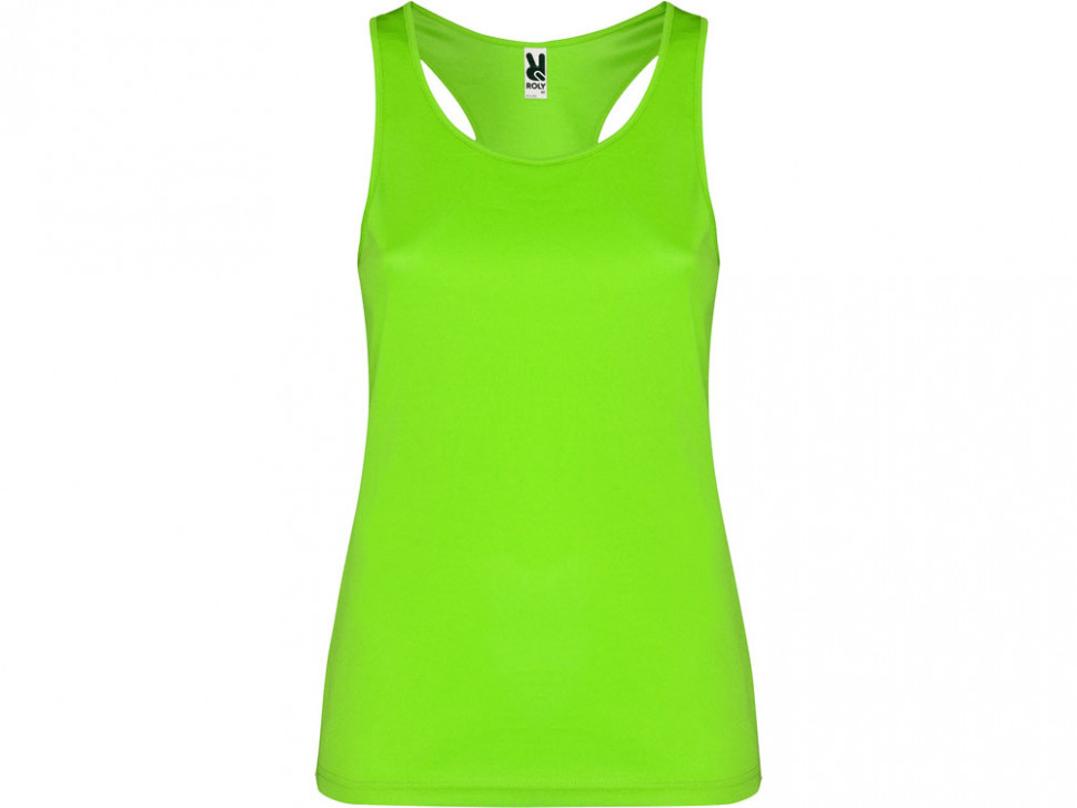 Топ спортивный Shura женский, лаймовый