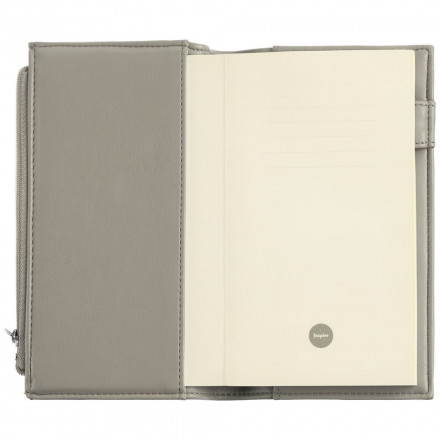 Ежедневник Zipco, недатированный, серый