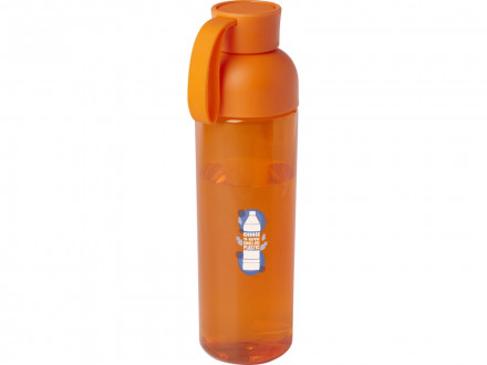 Illuminate бутылка для воды из переработанного PET-пластика, объемом 600 мл - Оранжевый