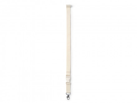 Ланъярд хлопковый NELA, бежевый