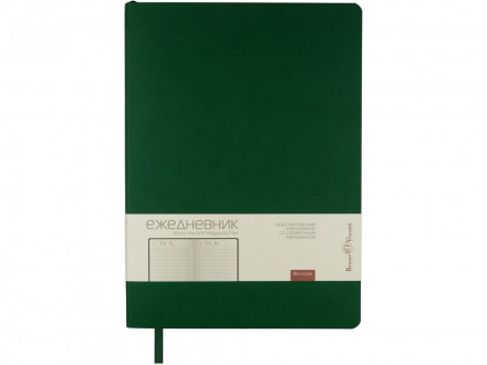 Ежедневник недатированный B5 Megapolis Flex (зеленый)