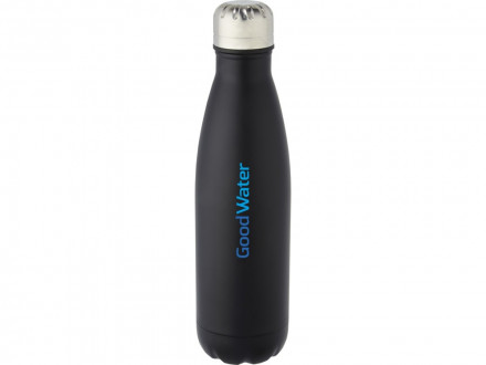Cove Бутылка из нержавеющей стали объемом 500 мл с вакуумной изоляцией, черный