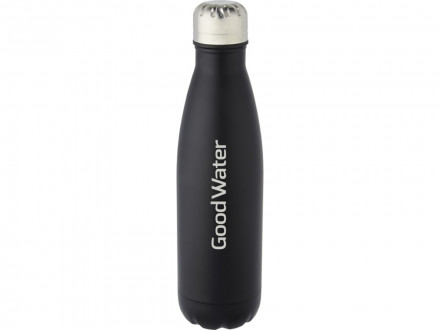Cove Бутылка из нержавеющей стали объемом 500 мл с вакуумной изоляцией, черный