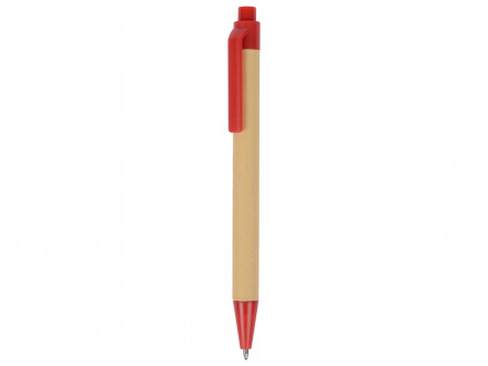 Набор канцелярский с блокнотом и ручкой Masai, красный