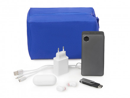 Органайзер для электроники и проводов Aisle, синий