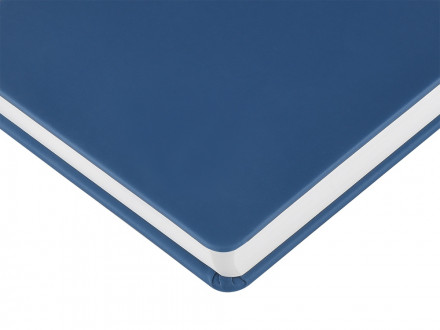 Ежедневник с каменной бумагой недатированный А5 Carrara, темно-синий