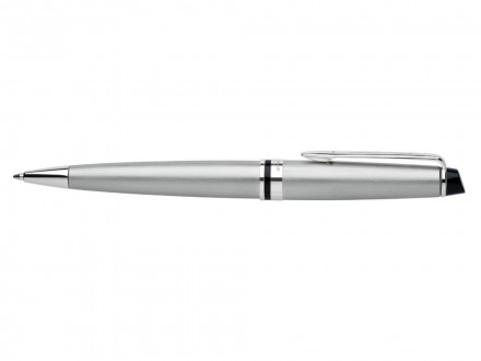 Шариковая ручка Waterman Expert 3, цвет: Stainless Steel CT, стержень: Mblue