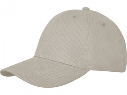 Бейсболка Davis, 6 панелей, бежевый овсяный