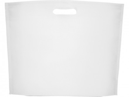 Сумка с донной вставкой OCEAN из нетканого материала, белый