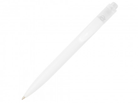Шариковая ручка Thalaasa из океанического пластика, белый прозрачный/белый