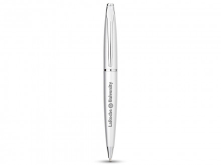 Ручка шариковая ''Uppsala'', серебристый, черные чернила