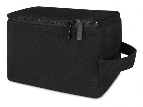 Органайзер для туалетных принадлежностей из переработанного материала Pack 500 г/м² Aware™ - сплошной черный