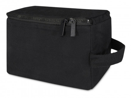 Органайзер для туалетных принадлежностей из переработанного материала Pack 500 г/м² Aware™ - сплошной черный