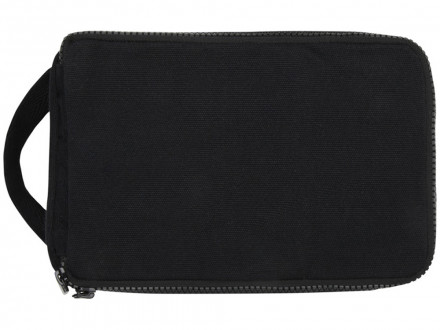 Органайзер для туалетных принадлежностей из переработанного материала Pack 500 г/м² Aware™ - сплошной черный