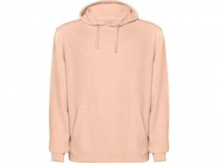 Толстовка с капюшоном KENIA унисекс, светло-абрикосовый выстиранный