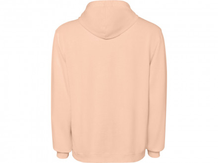 Толстовка с капюшоном KENIA унисекс, светло-абрикосовый выстиранный