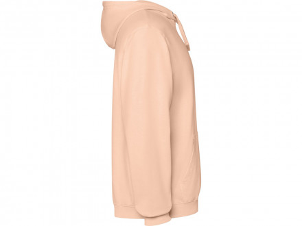 Толстовка с капюшоном KENIA унисекс, светло-абрикосовый выстиранный