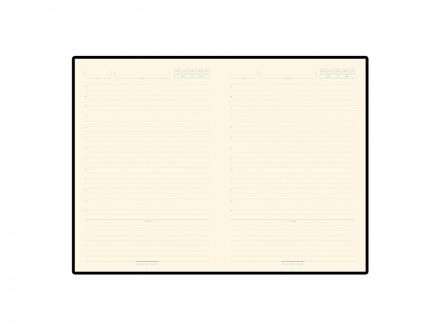 Ежедневник А5 недатированный Chelsea, красный (золотистый кант и срез)