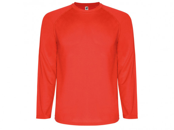 Футболка Montecarlo  мужская с длинным рукавом, красный