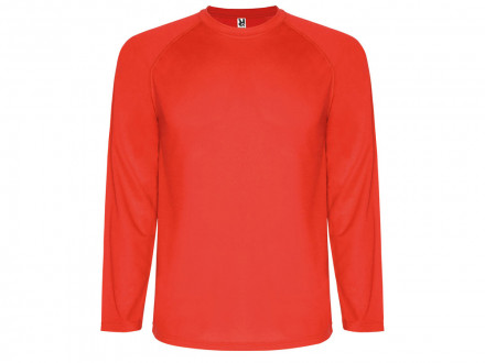 Футболка Montecarlo  мужская с длинным рукавом, красный