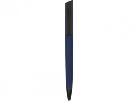 Ручка пластиковая шариковая C1 софт-тач, темно-синий