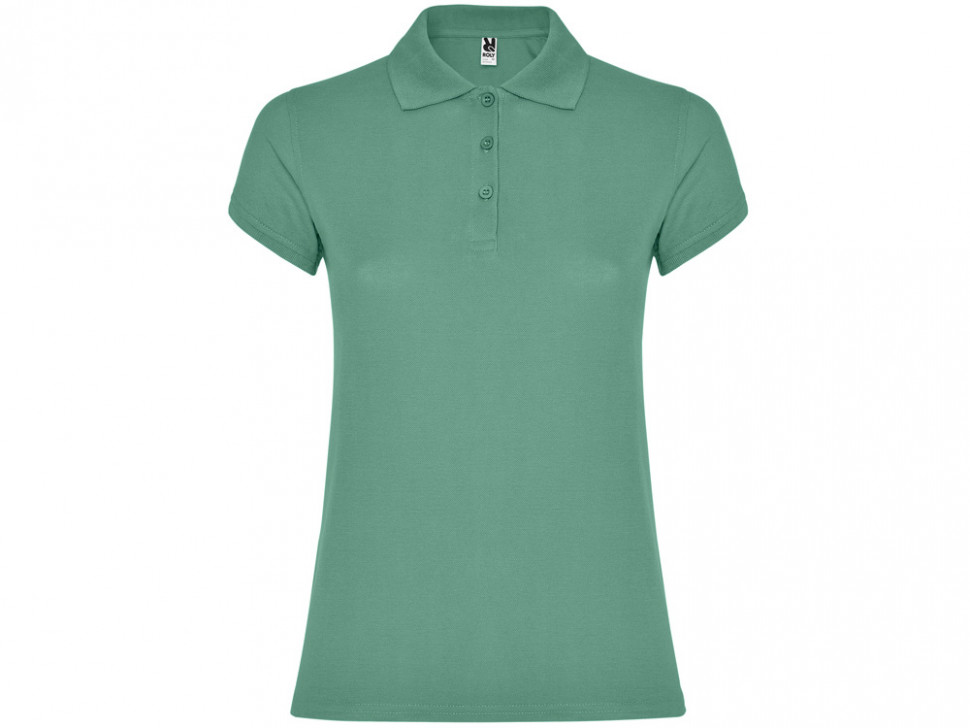 Рубашка-поло Star женская, темный ментол