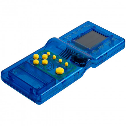 Игровая консоль Tetramino Transparent, синяя