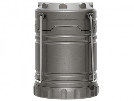 Туристический фонарь с эффектом пламени Beacon, серый