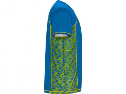 Спортивная футболка Sochi мужская, принтованый королевский синий