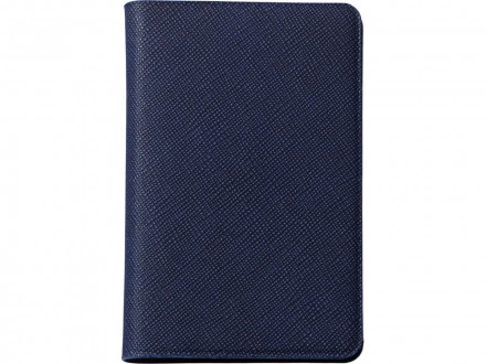 Футляр-книжка на 4-е карты с RFID Favor, темно-синий