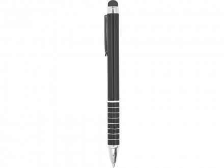 Ручка-стилус металлическая шариковая CANAIMA, черный