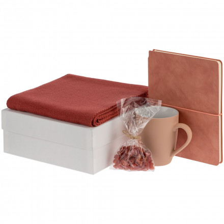 Набор Pastels, красный (коралловый)