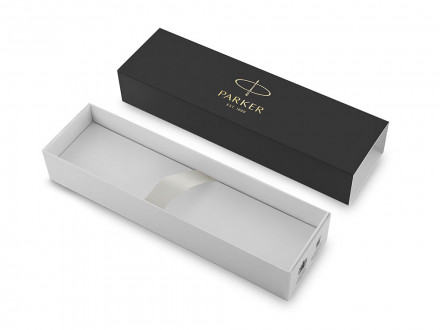 Ручка шариковая Parker IM Core Brushed Metal GT, серебристый/золотистый