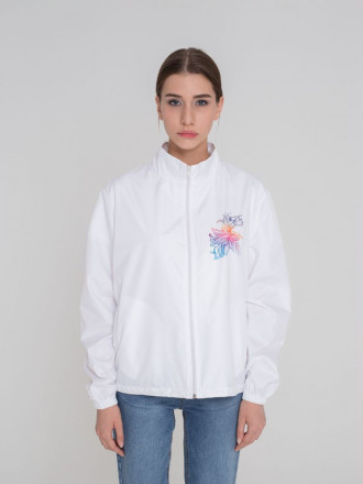 Ветровка Vibrance, белая