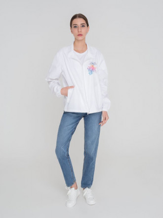 Ветровка Vibrance, белая