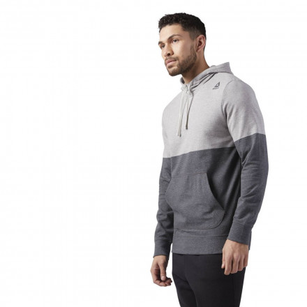 Толстовка Elements, светло-серая с темно-серым