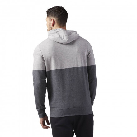 Толстовка Elements, светло-серая с темно-серым