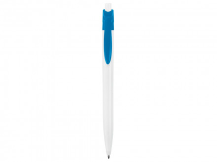 Ручка шариковая Какаду, белый/голубой