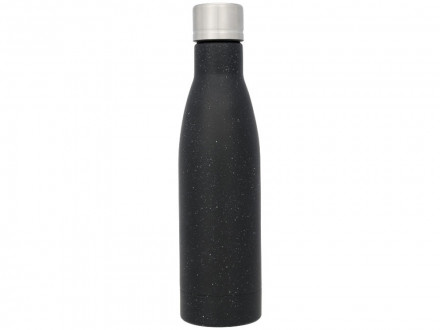 Бутылка Vasa в крапинку с вакуумной изоляцией, черный
