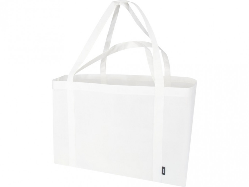 Jumbo эко-сумка очень большого размера из нетканого материала, объемом 65 л, белый