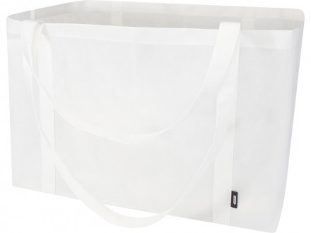 Jumbo эко-сумка очень большого размера из нетканого материала, объемом 65 л, белый