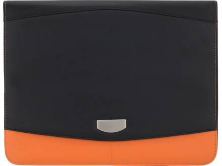 Папка для документов Gabin, черный/оранжевый
