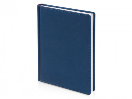 Ежедневник А5 датированный Velvet 2026, синий