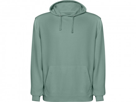 Толстовка с капюшоном KENIA унисекс, сине-зеленый выстиранный