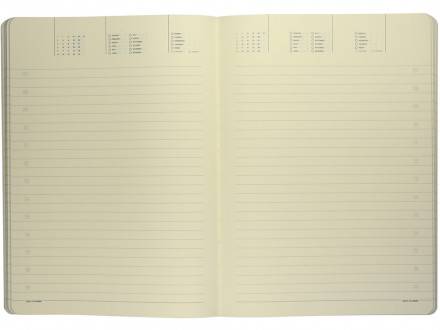 Ежедневник недатированный B5 Megapolis Flex (темно-синий navy)