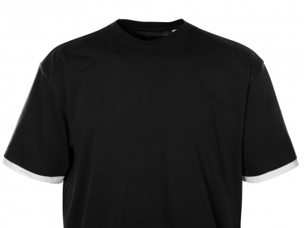 Футболка Rotterdam мужская, черный/белый