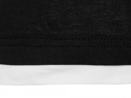 Футболка Rotterdam мужская, черный/белый