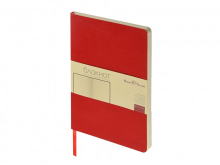 Блокнот А5 Megapolis Flex Nebraska, красный